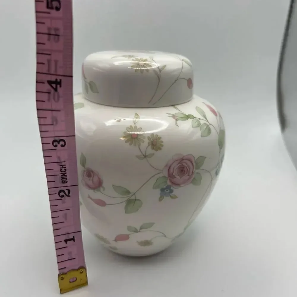 Wedge wood bone China rosehip ginger jar